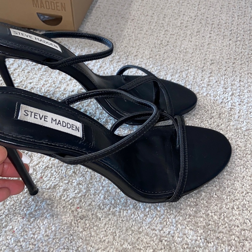 Black Steve Madden heels